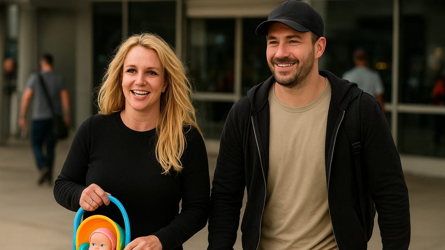 Is Britney Spears Looking for Love? The Curious Case of the Baby Carrier!