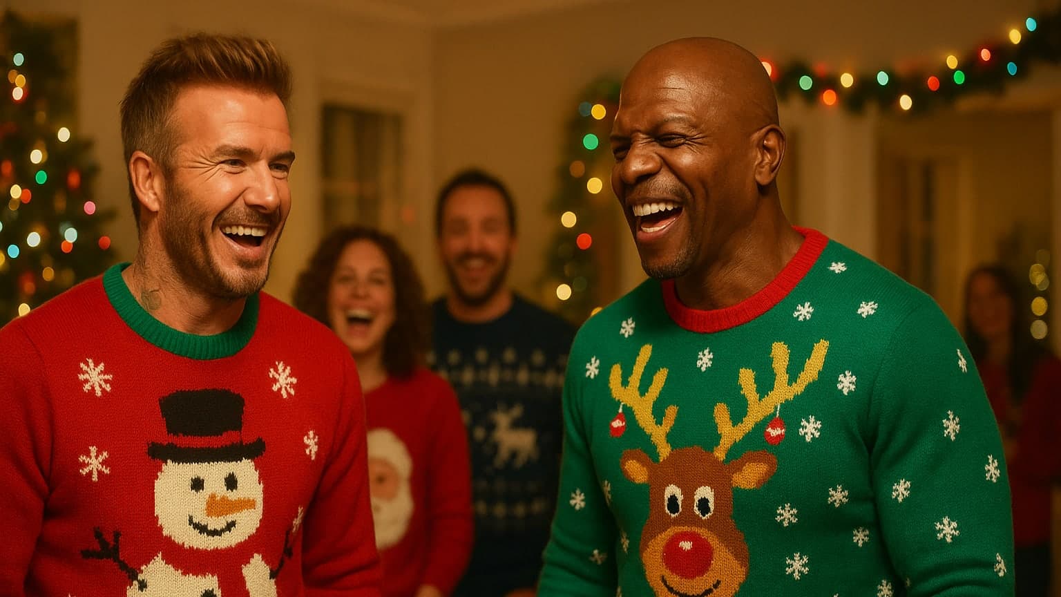Ugly Sweater Season: Celebrities Embrace Holiday Fashion Madness!