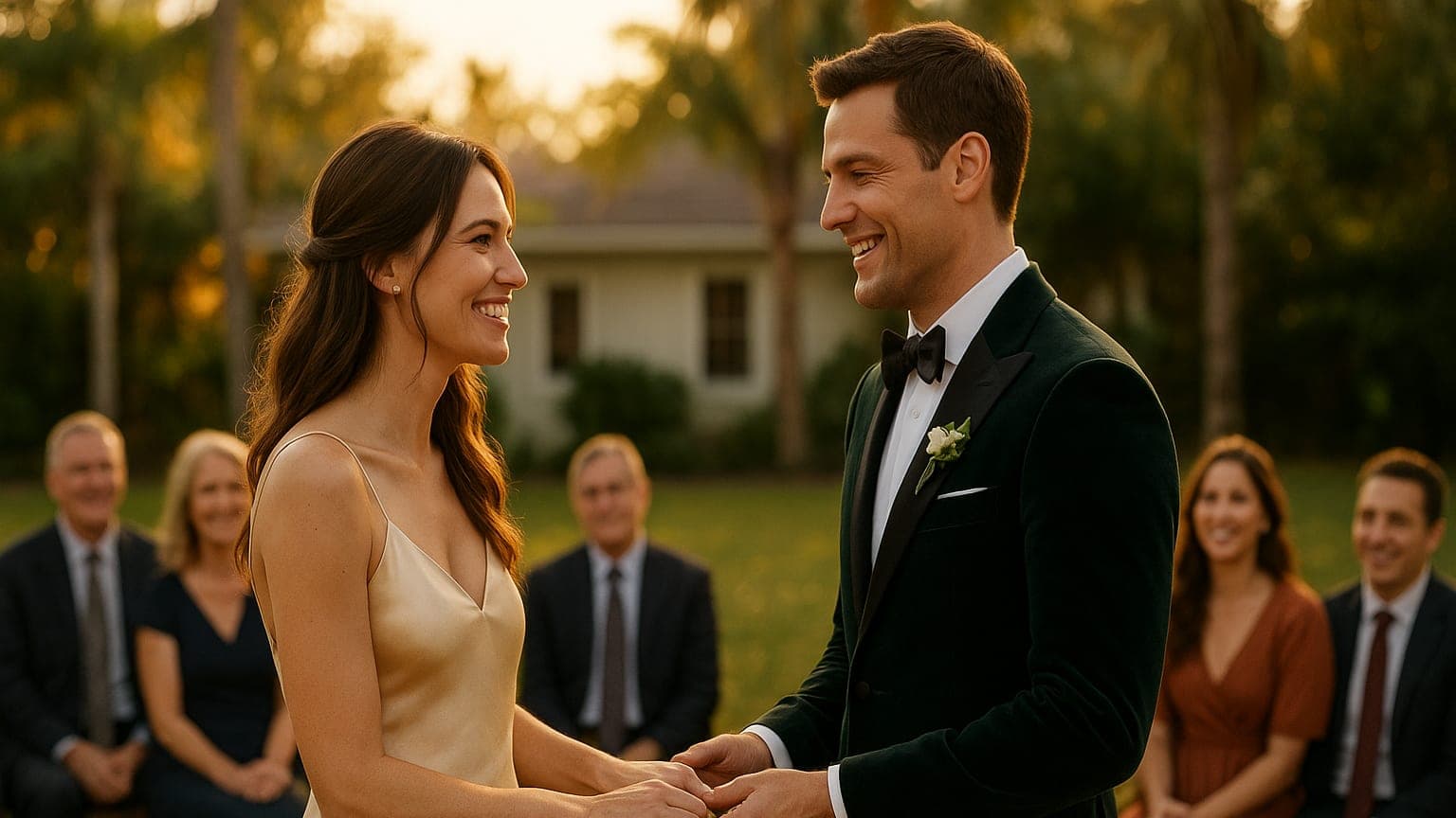 From “Bachelor” to “I Do”: Peter Kraus and Hana Ostapchuk's Sweet Backyard Wedding Surprise!