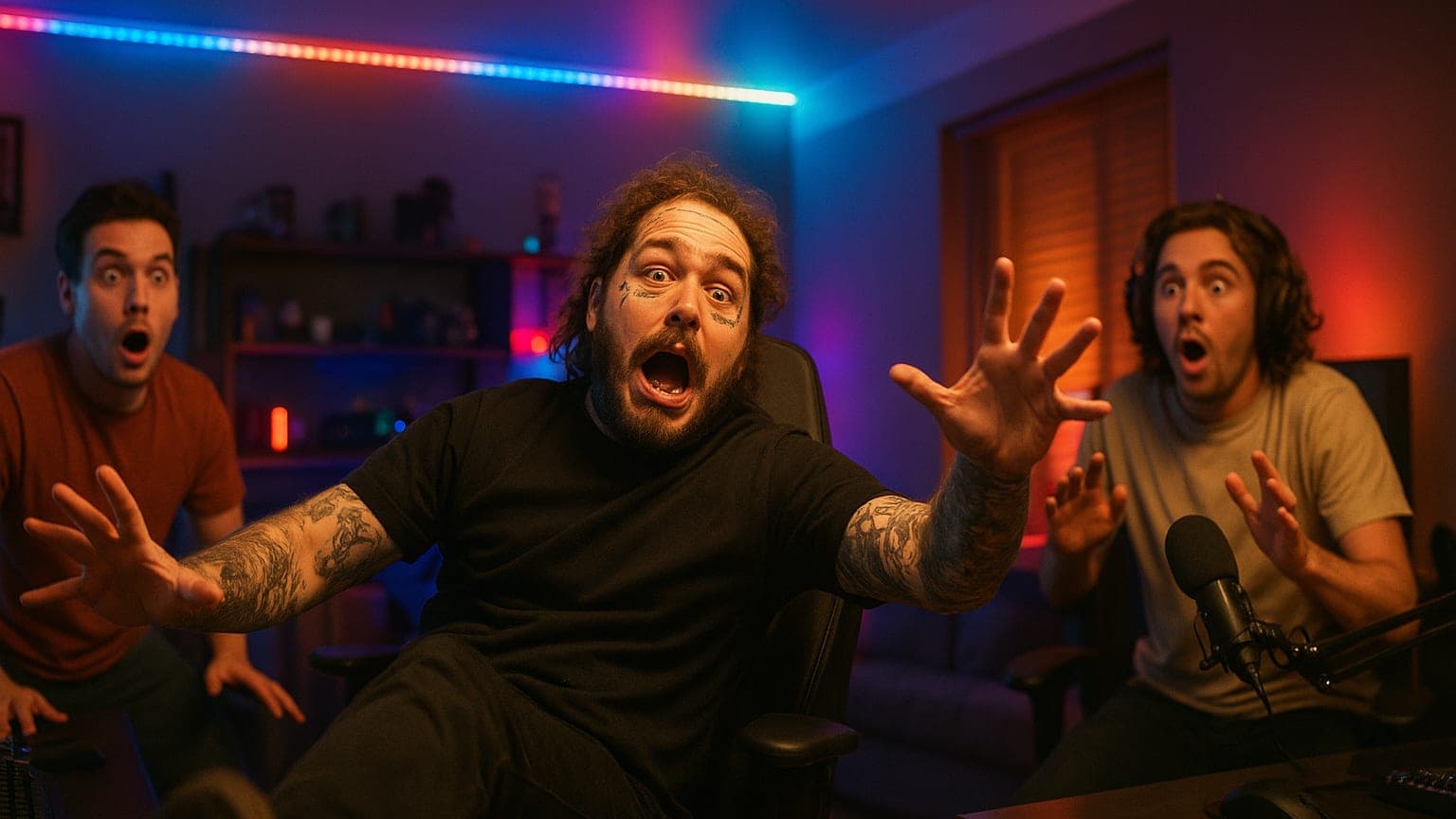 Post Malone's Backflip Blunder: When Stunts Go Hilariously Wrong
