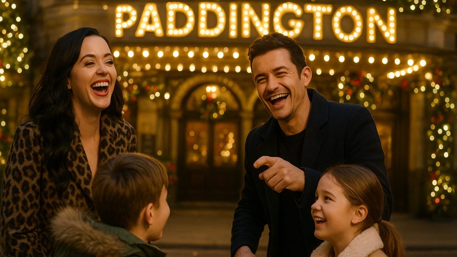 Katy Perry and Orlando Bloom: Paddington's Newest Superfans in London!