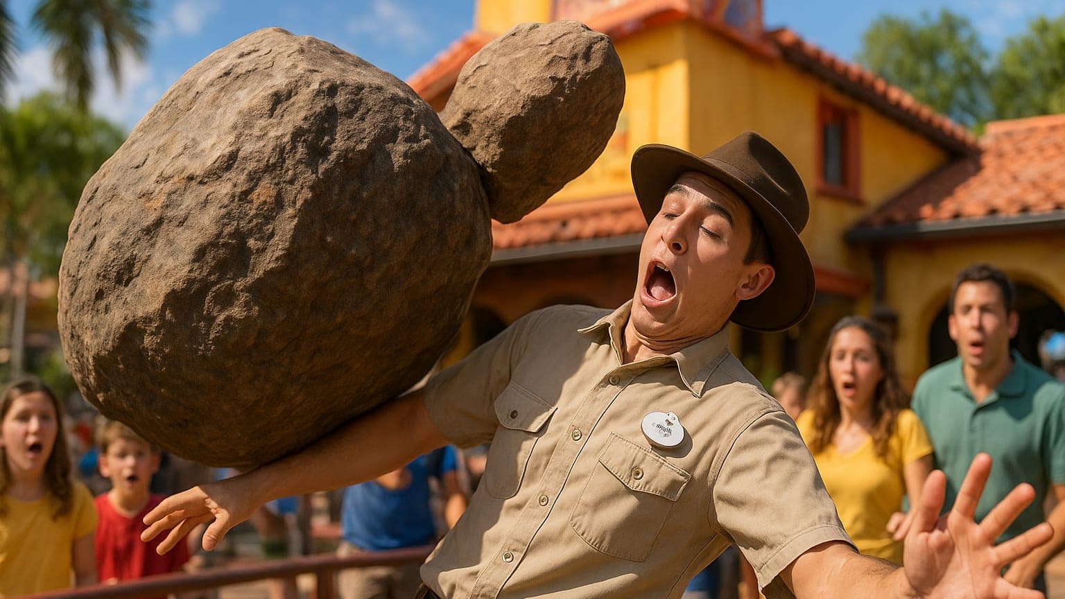 When Indiana Jones Becomes Real Life: Employee Crushed by Boulder at Disney World!