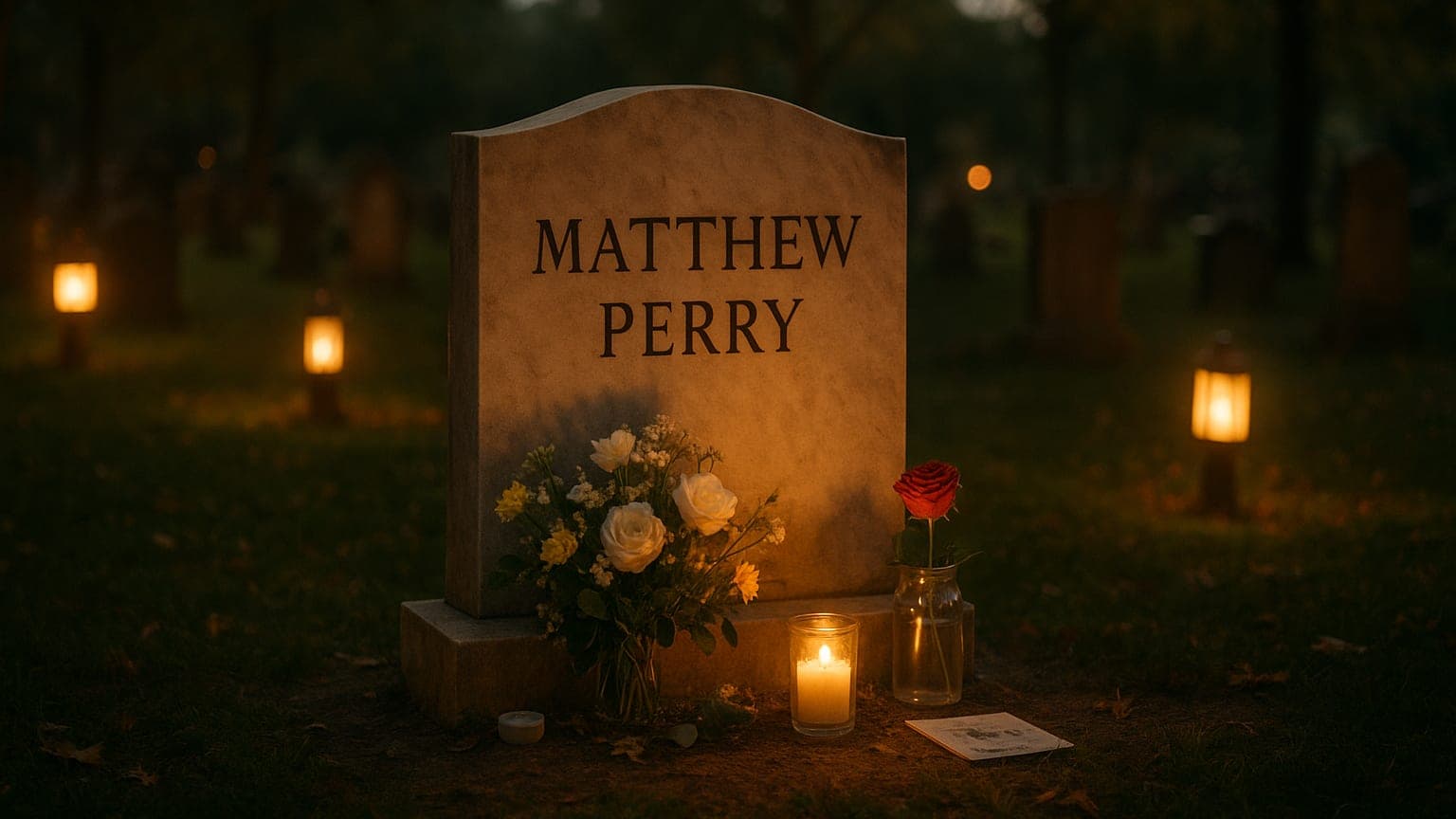 Remembering Matthew Perry: A Heartfelt Tribute Marking His Final Resting Place
