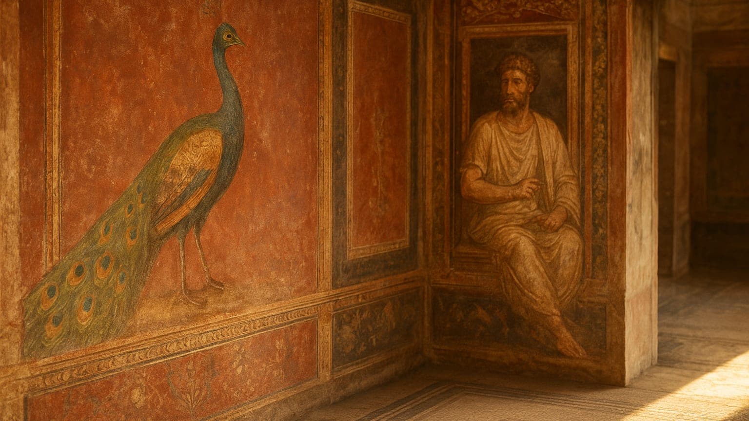 Unearthing History: A Peacock, a Clown, and Ancient Roman Opulence Revealed!