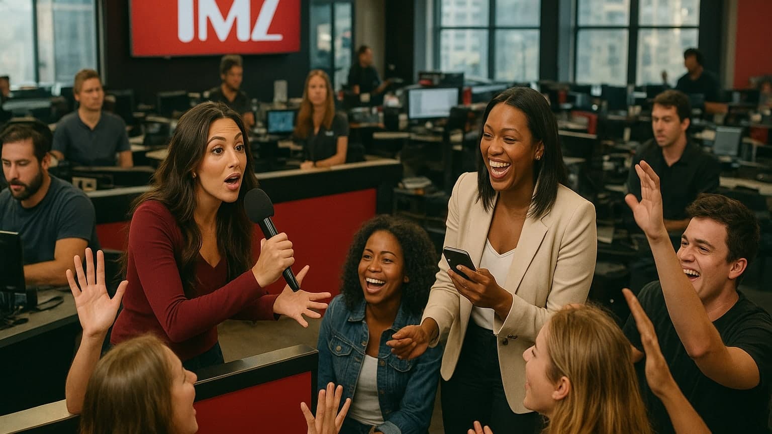 Join the TMZ Newsroom: Live Streaming Chaos Awaits!
