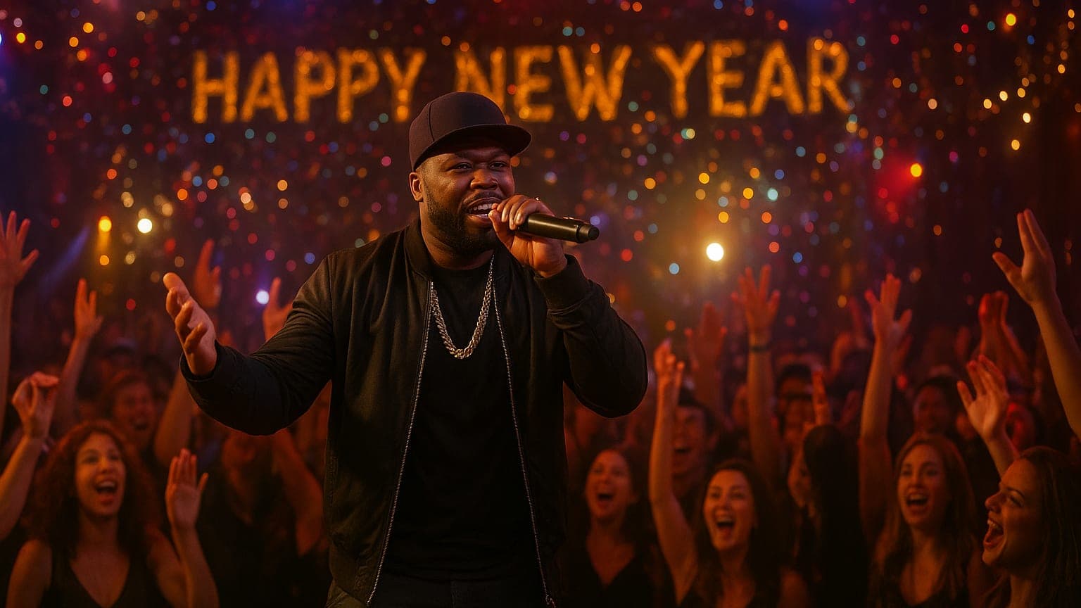 50 Cent's Double Trouble: Two NYE Gigs to Ring in 2026!