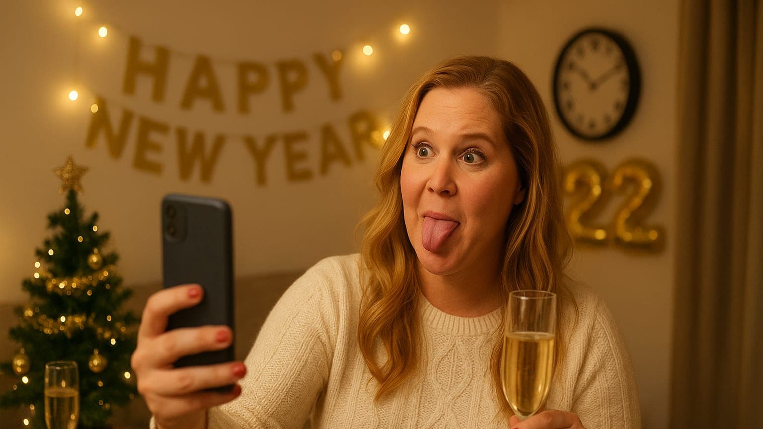 Amy Schumer's New Year’s Eve: A Solo Celebration and a Hilarious Twist!