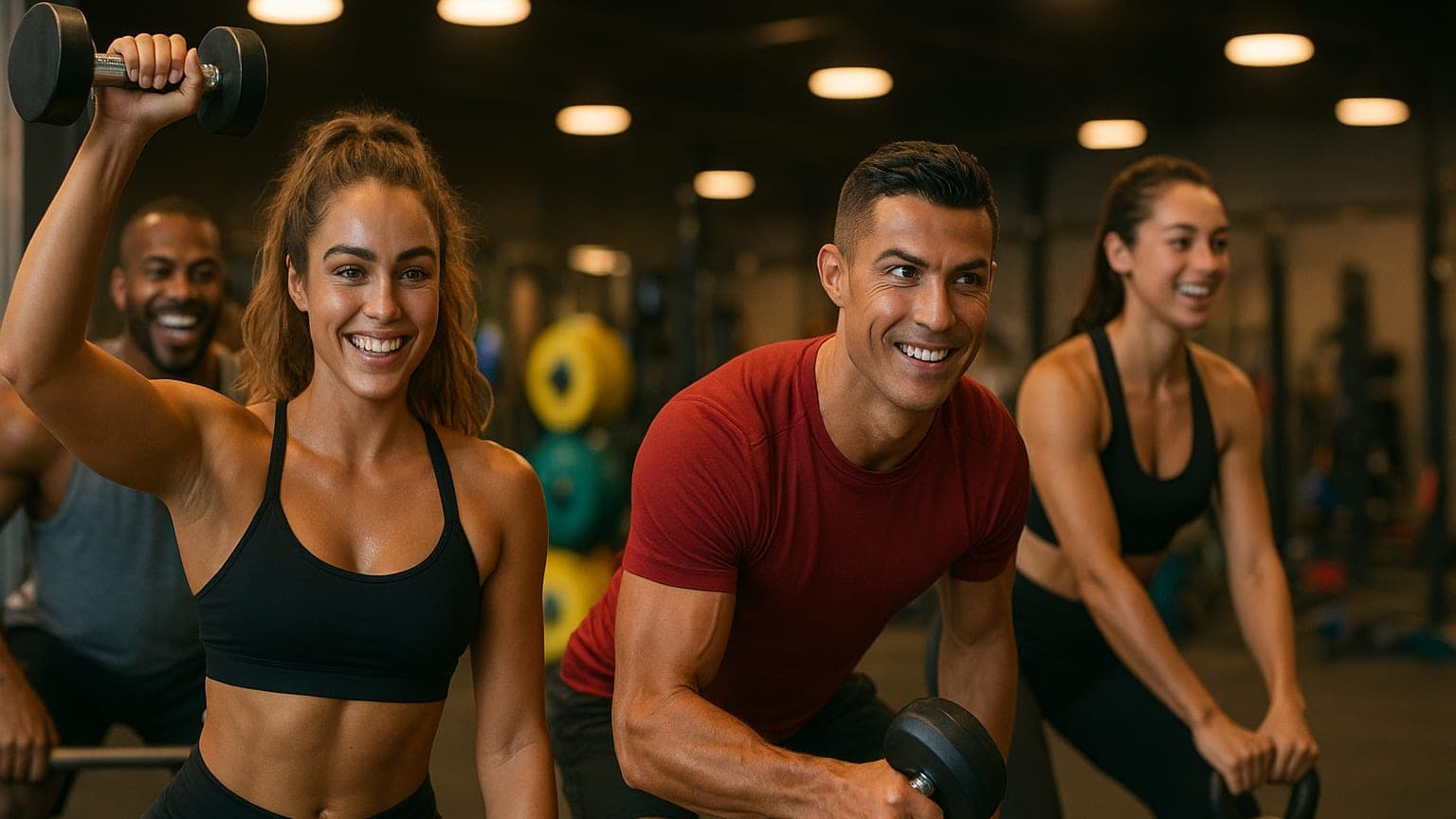 Stars Sweating in Style: New Year, New Gains!