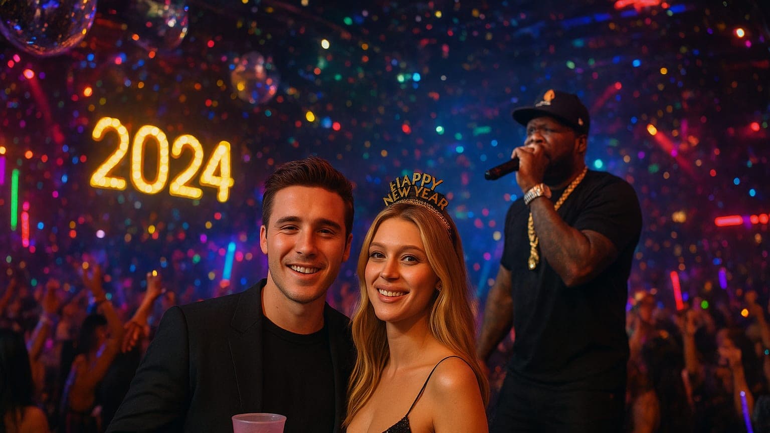 Brooklyn Beckham and Nicola Peltz: Dancing Through Family Drama on New Year's Eve!