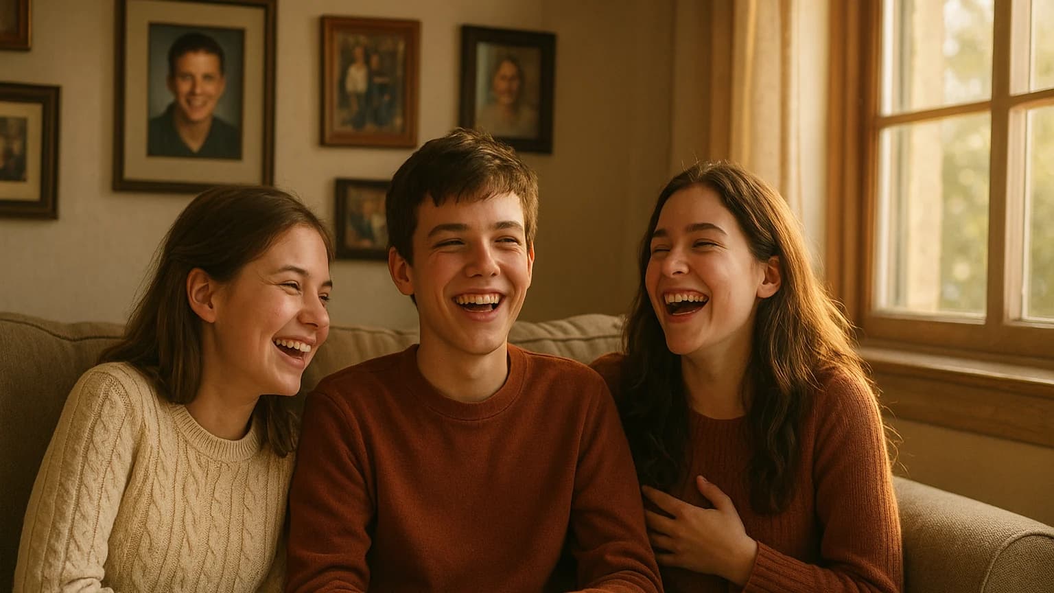 Laughter in the Face of Grief: How This Sibling Trio is Redefining Mourning
