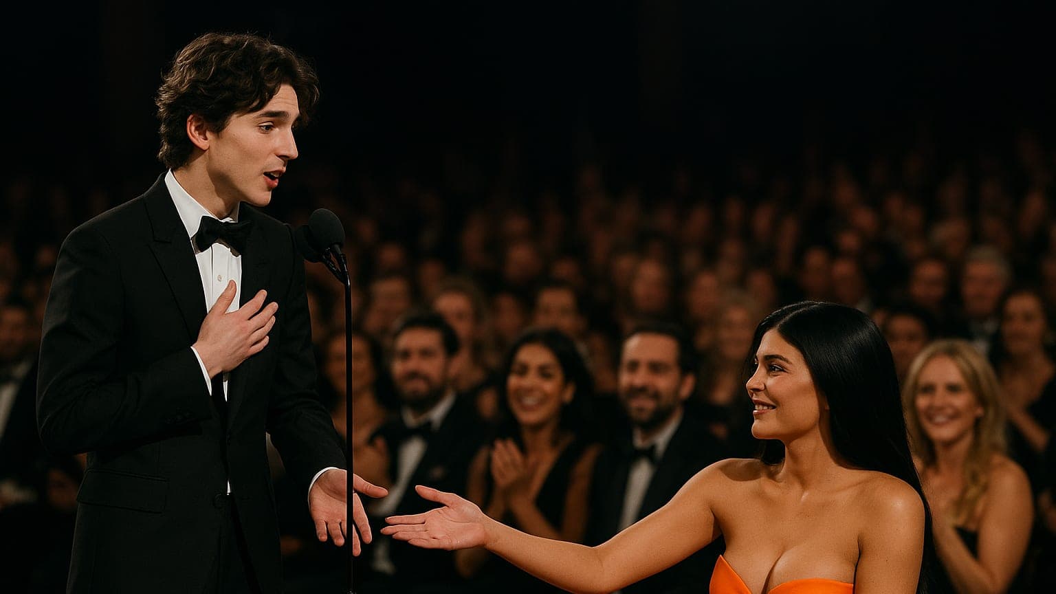 Timothée Chalamet's Heartfelt Love Shoutout to Kylie Jenner at the Critics Choice Awards!