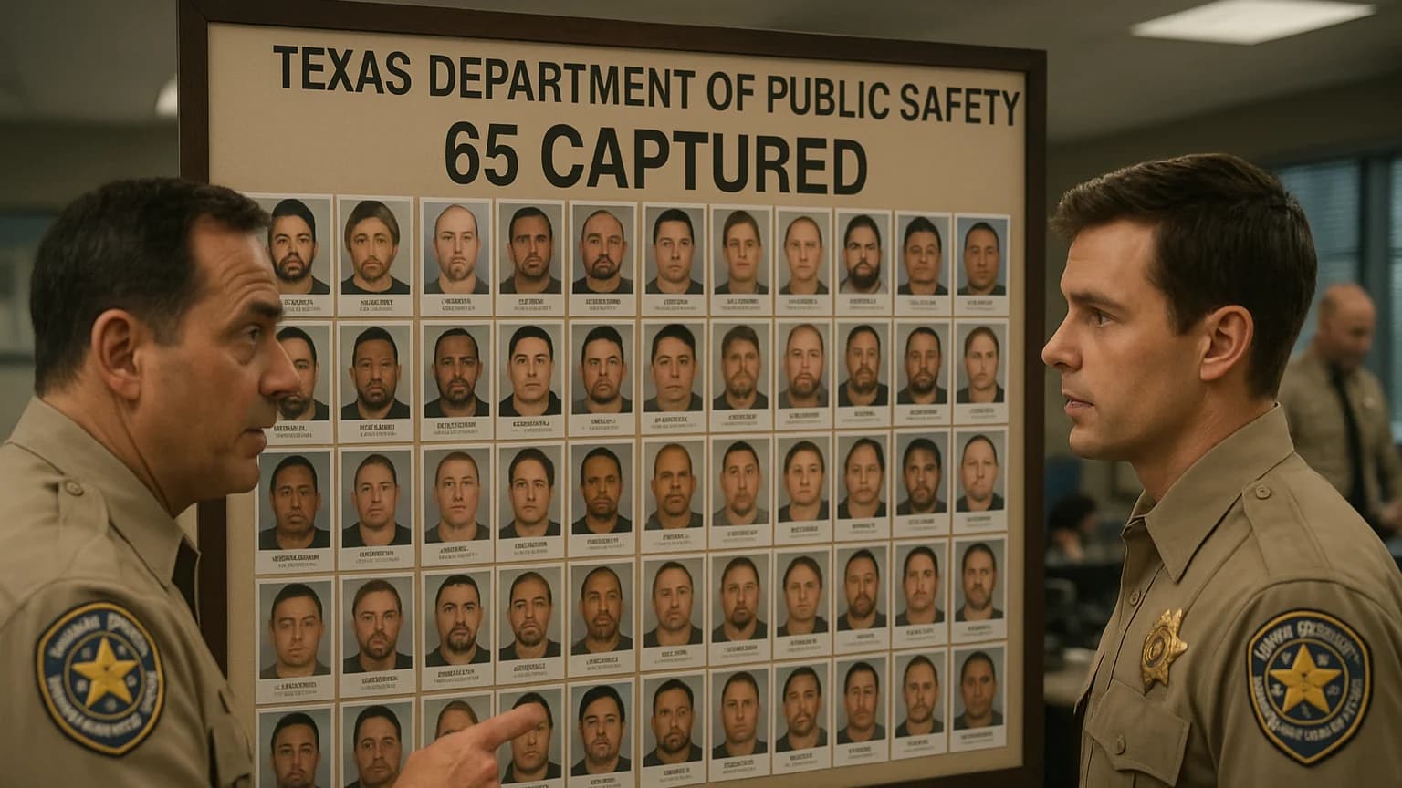 Texas DPS Snags 65 Most Wanted Fugitives—You Won’t Believe Who Was Caught!