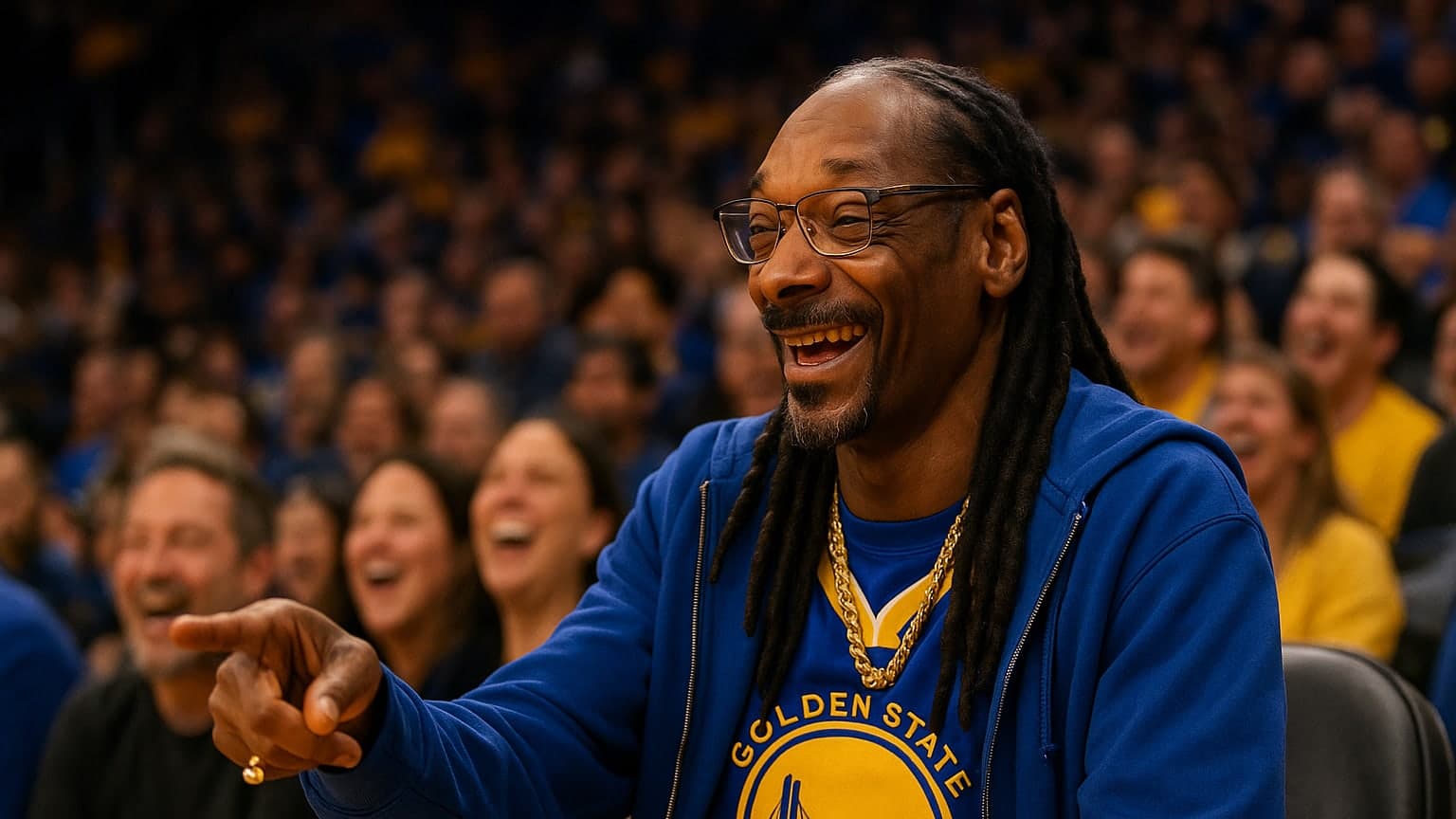 Snoop Dogg Takes a Jab at Steve Kerr: Hilarious Moment from the Warriors Game!