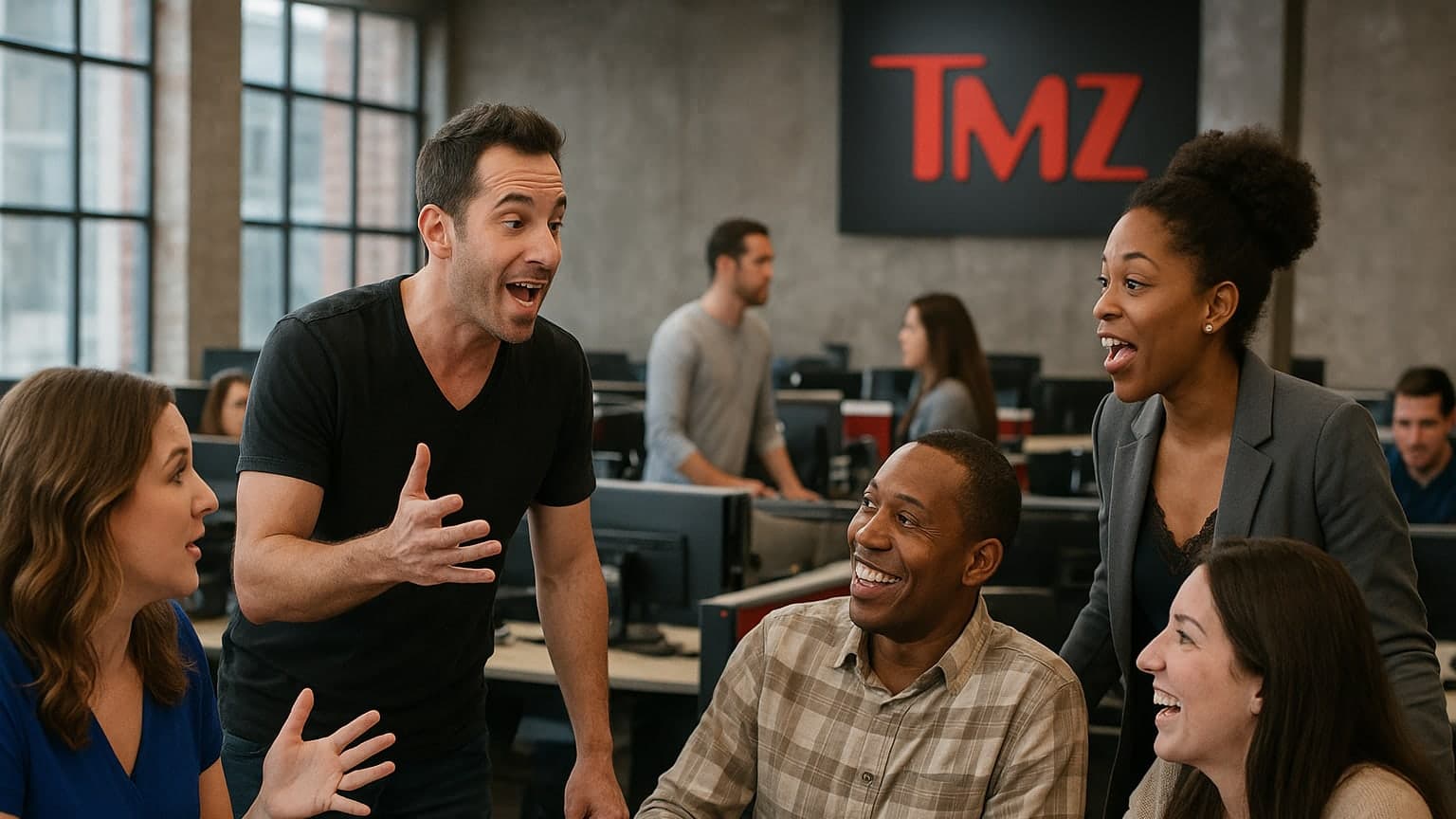Step Inside TMZ: Where News Meets Chaos in Real Time!