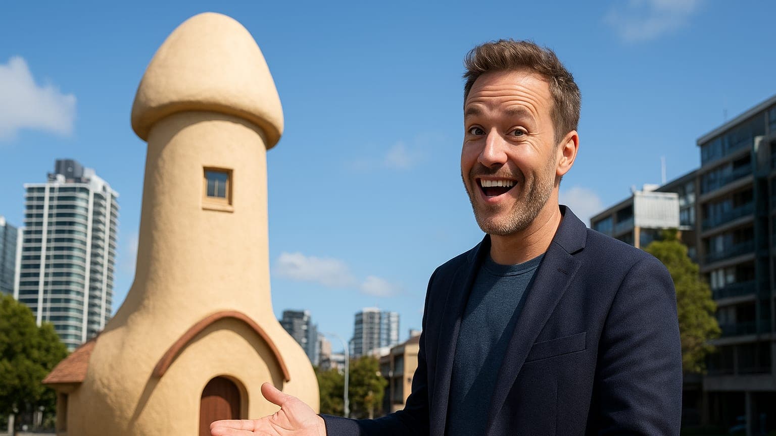 Aussie Star’s Phallic Home Idea: Is it Crazy or Genius?