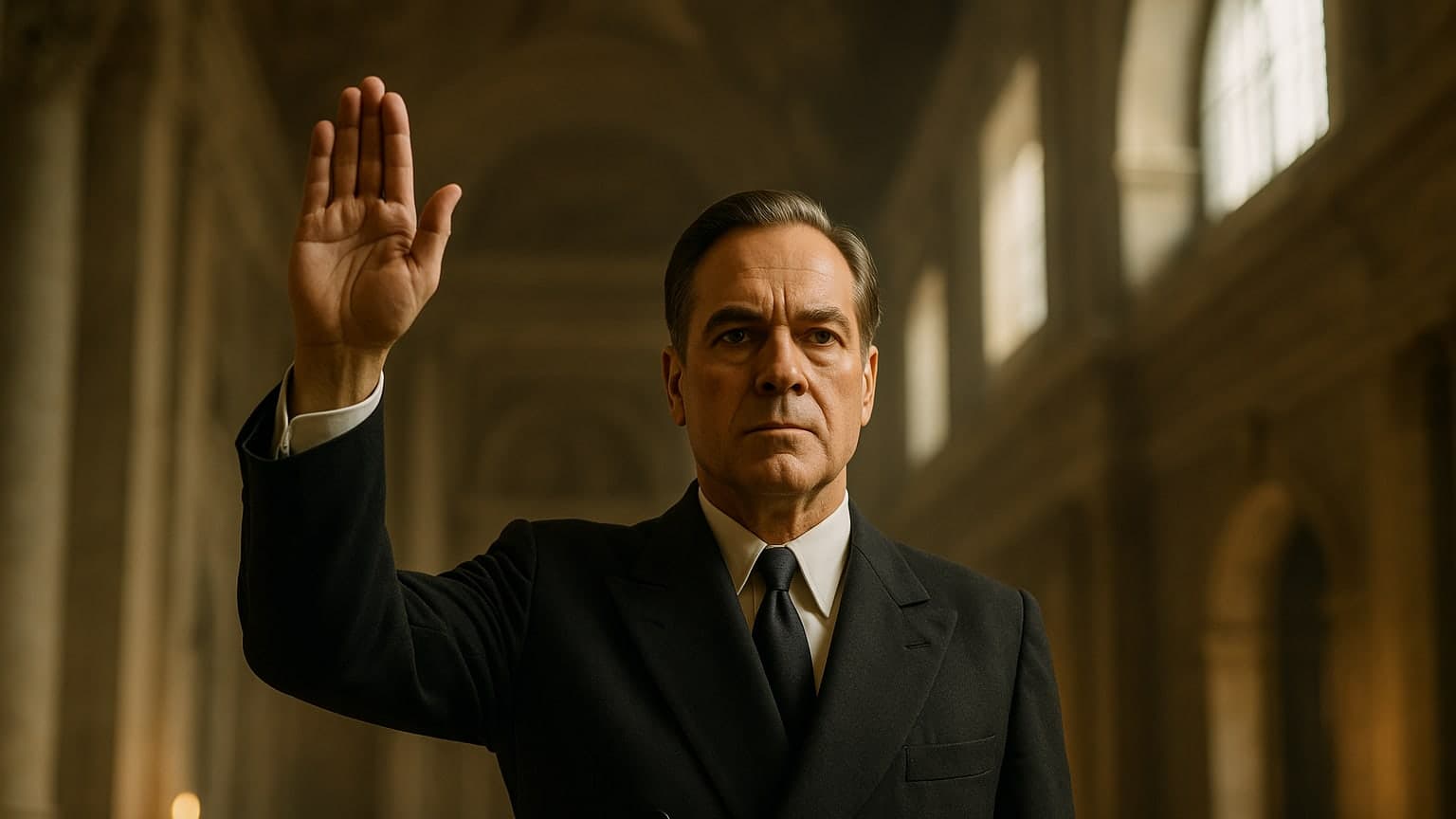 The Secret Language of Portraits: Why Famous Men Always Raise Their Right Hand