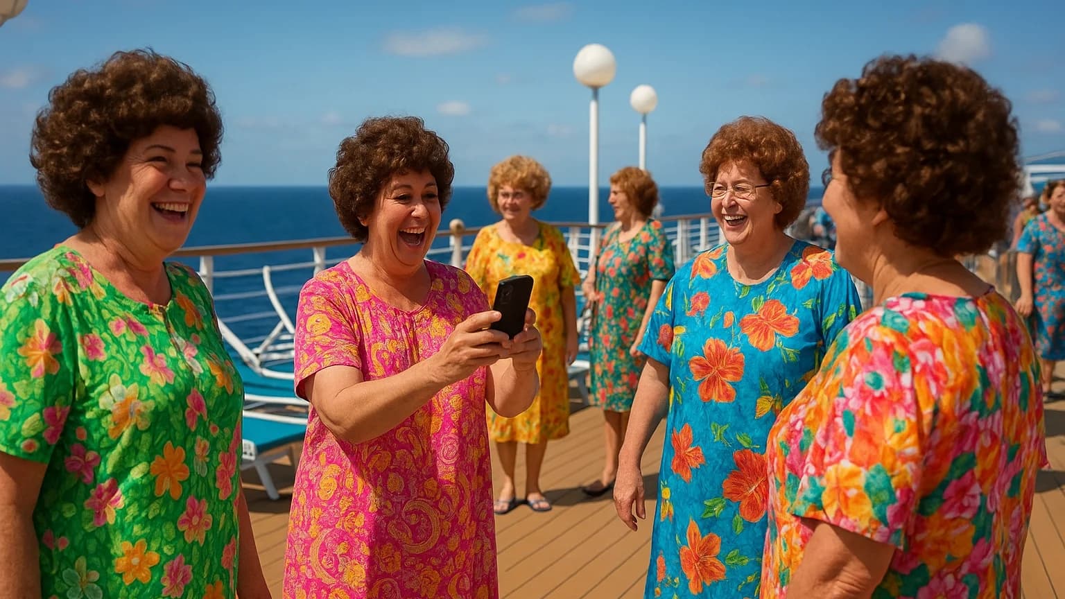 Cruise Ship Shenanigans: Mrs. Roper Takes Over the High Seas!