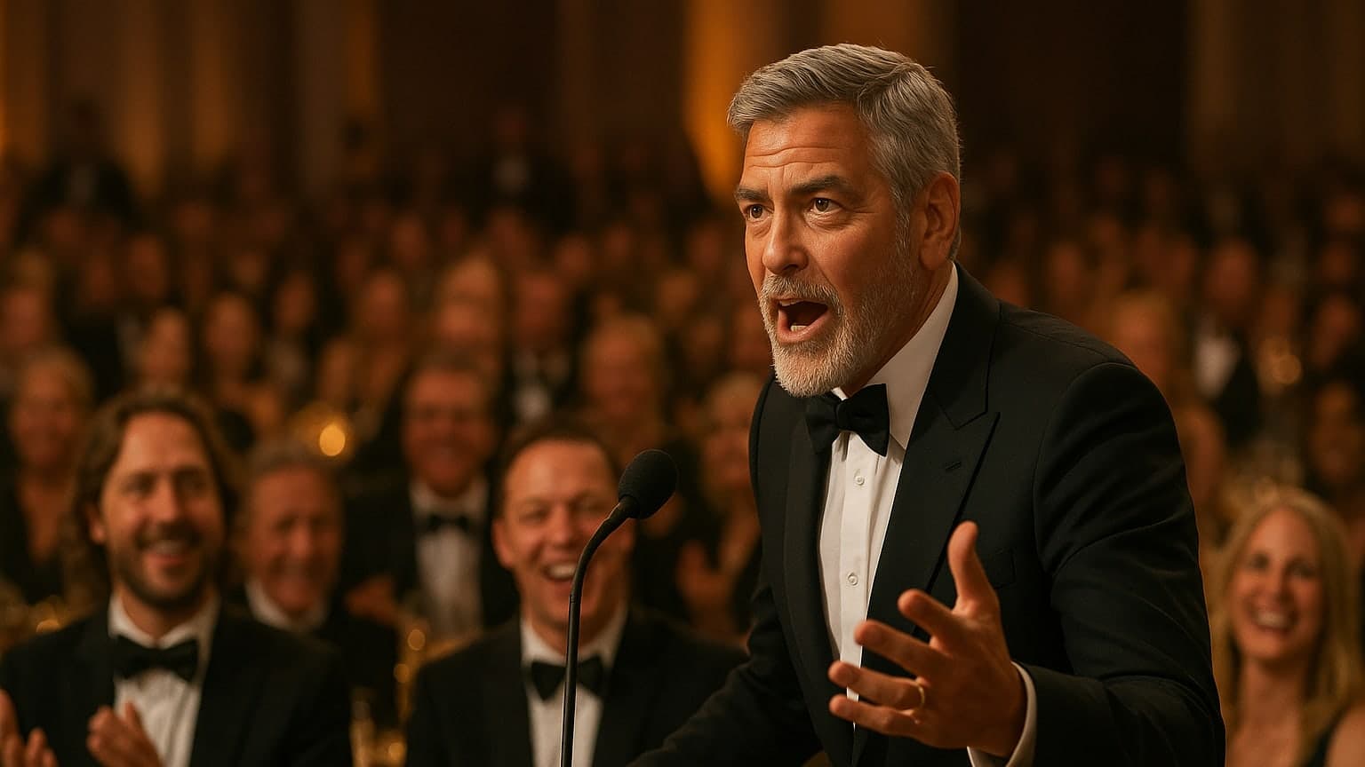 Clooney Defends the Underdogs: The Tarantino Showdown!