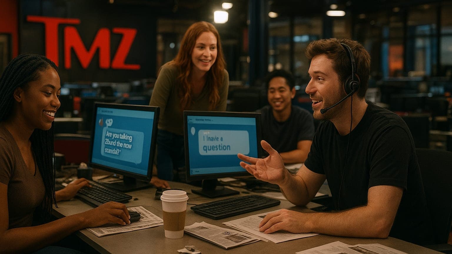 Step Inside TMZ: Where News Happens Live and Unfiltered!