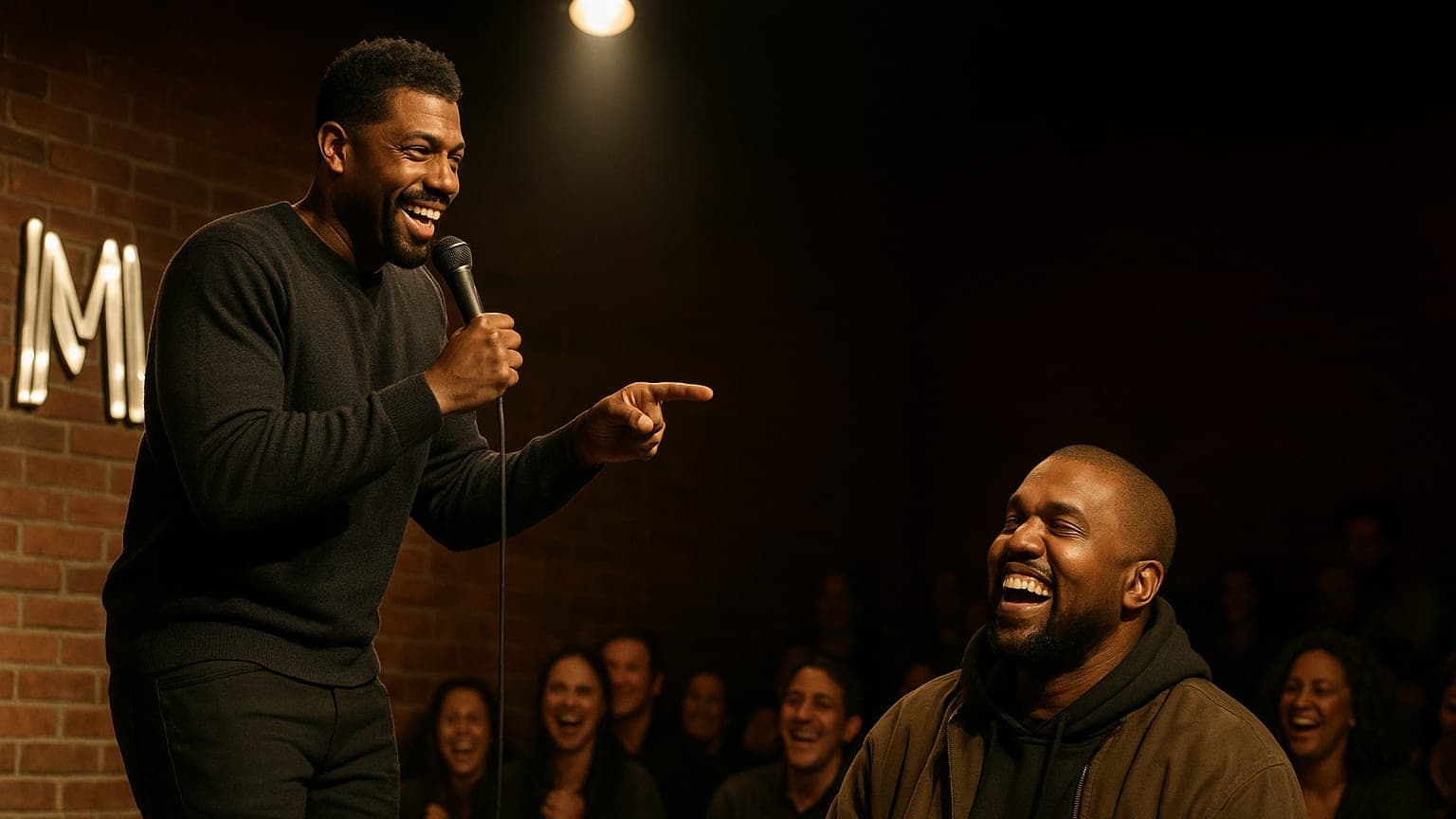 Kanye West and Deon Cole: The Laughter We Didn't Know We Needed!