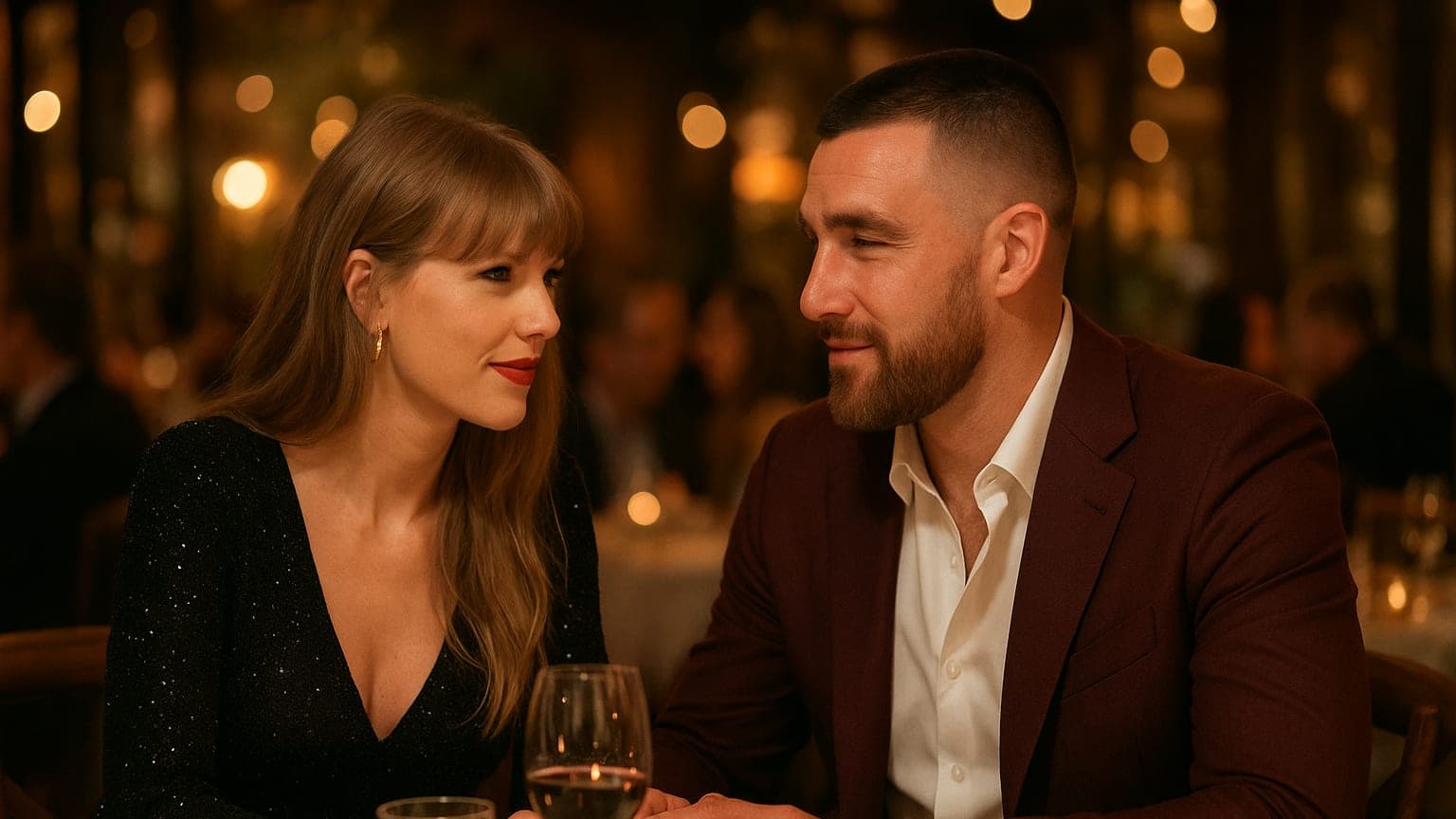 Love on Display: Taylor Swift and Travis Kelce Spark Romance Rumors on Date Night