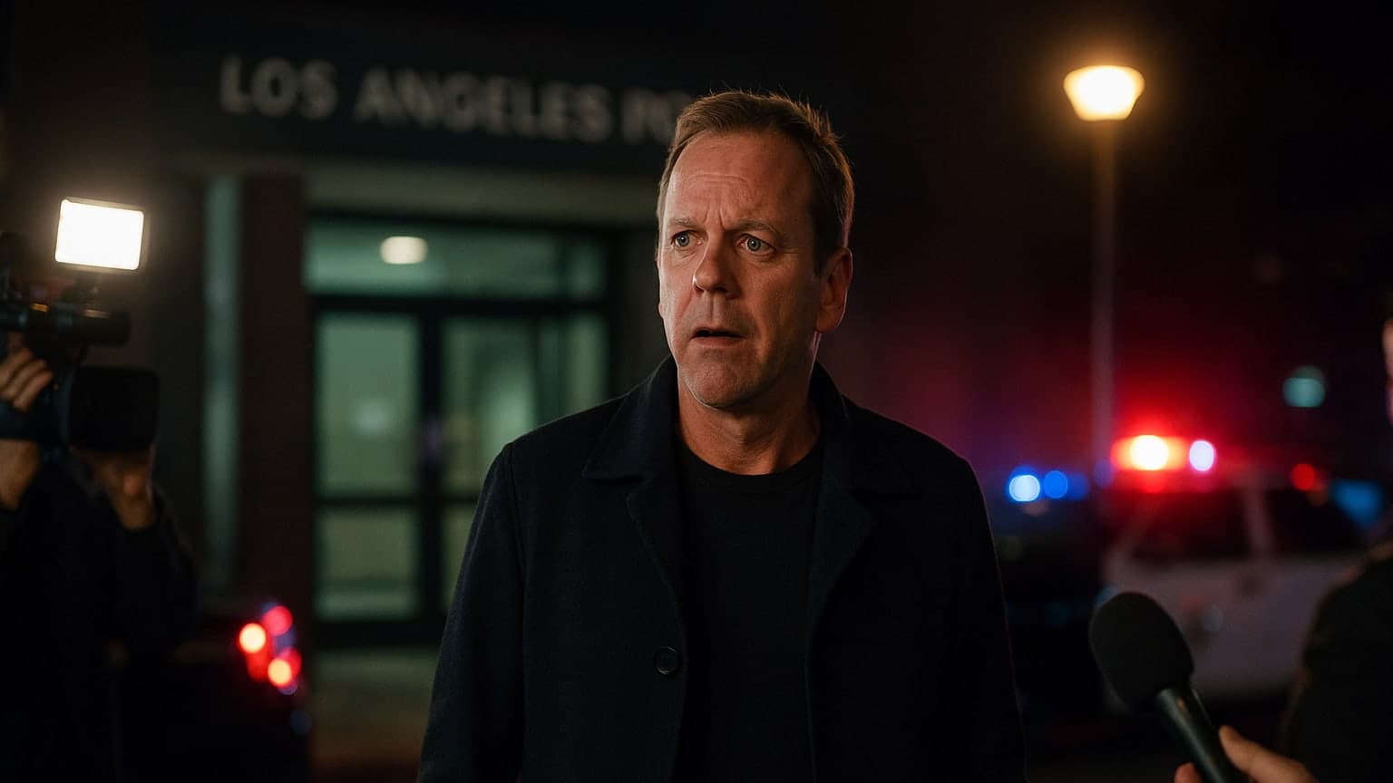 Kiefer Sutherland's Night Out Takes a Wild Turn: Arrested After Ride-Share Drama!