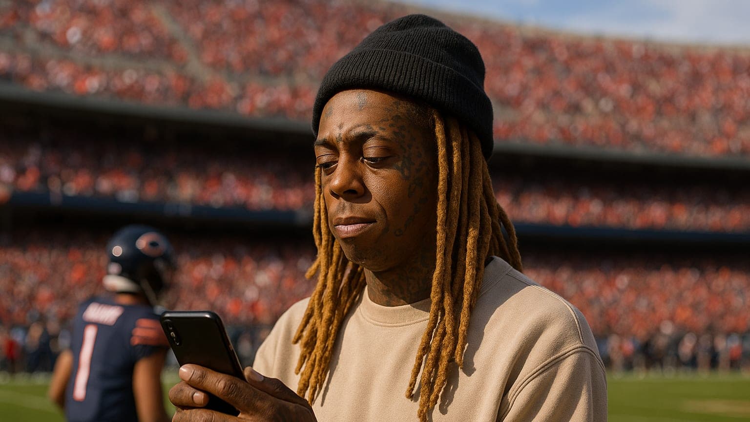 Lil Wayne's Wild Turn: From Diss to Praise for Bears QB Caleb Williams!