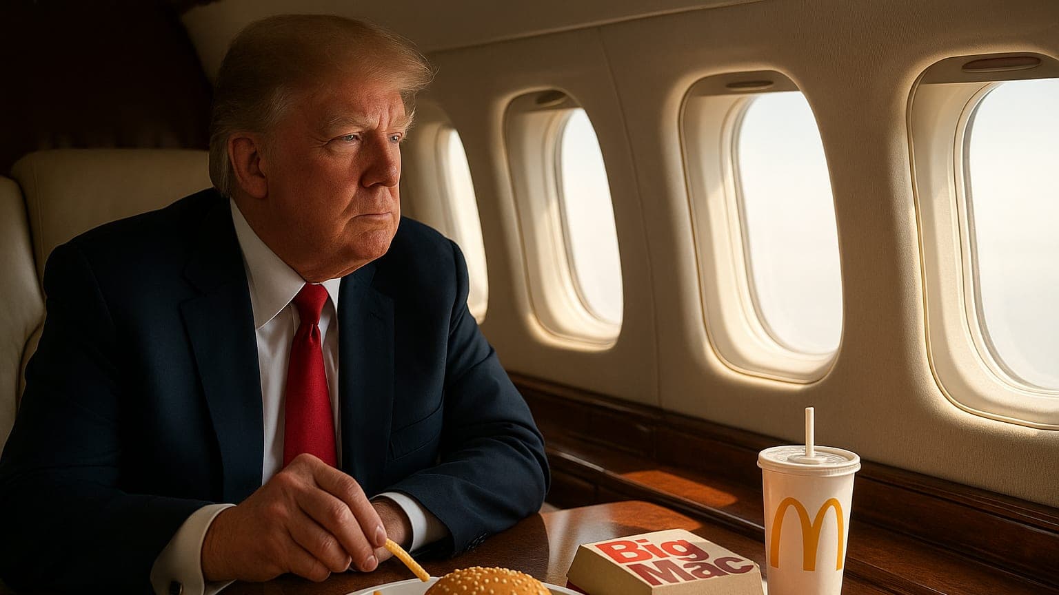 Trump's Diet: Fast Food, Diet Coke, and the Secret to His “Deity” Constitution?