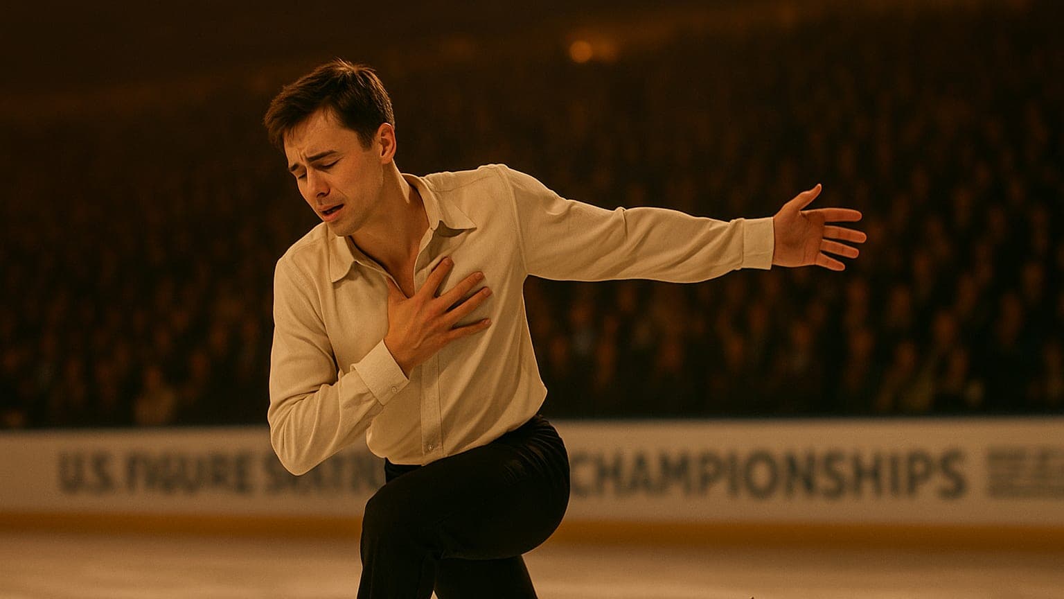 Skating Through Grief: Maxim Naumov Honors His Parents at the U.S. Championships