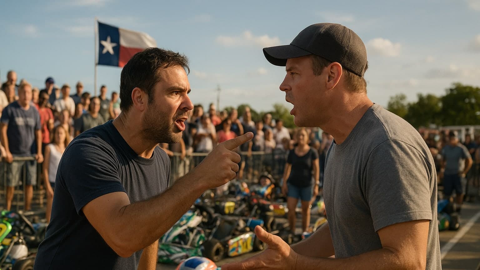Go-Karts and Punches: The Wild Showdown Between Antonio Pizzonia and a Dad!