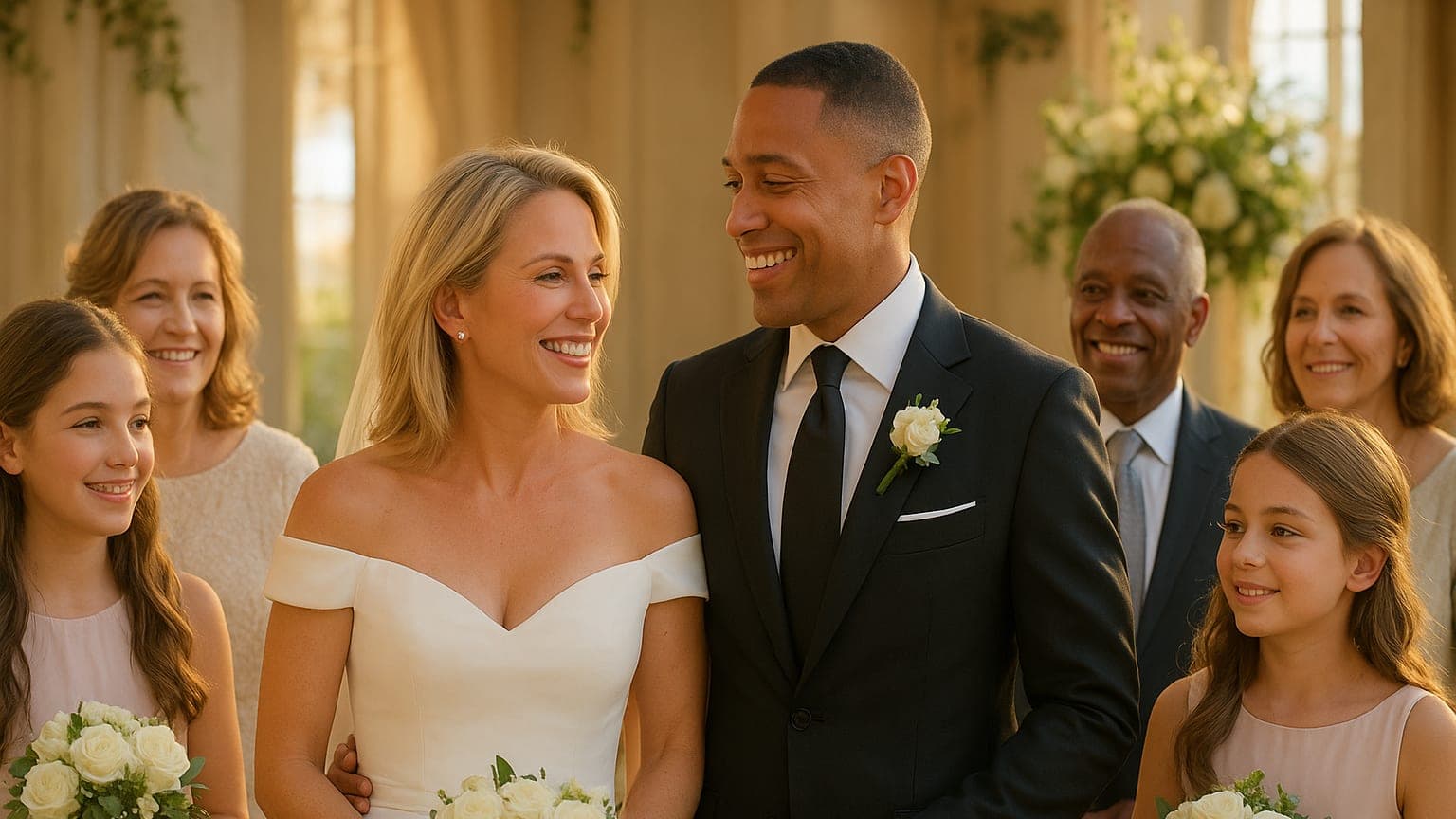 Will Amy Robach and T.J. Holmes’ Wedding be a Family Affair? Exes and Daughters in Attendance!