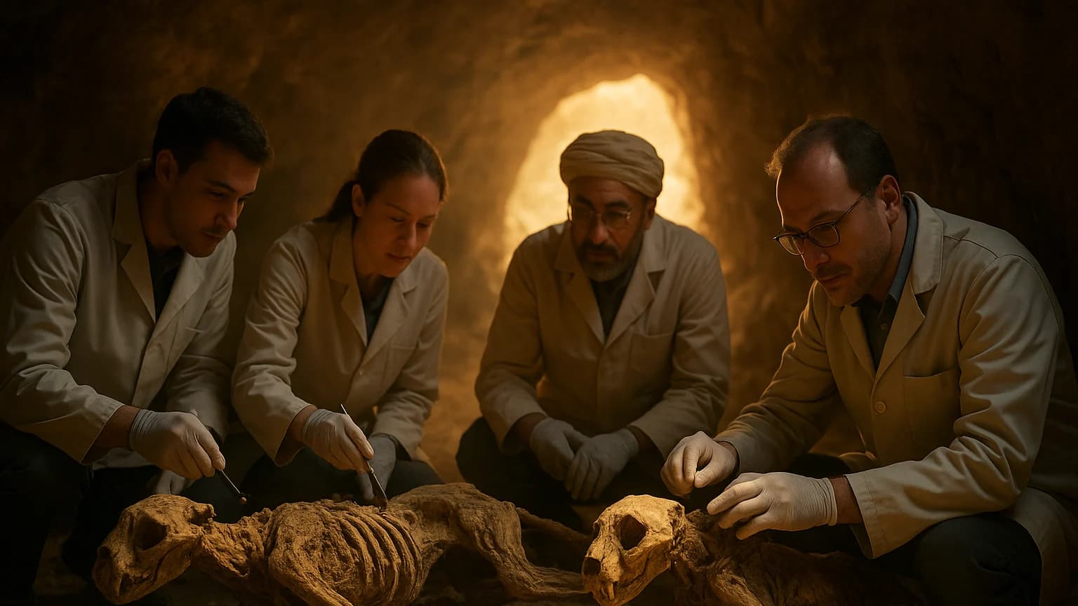 Ancient Cheetah Mummies Unearthed in Saudi Arabia: Could They Make a Comeback?