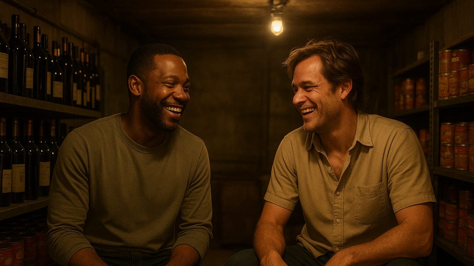 What Would You Stock in Your Apocalypse Bunker? "Fallout" Star Aaron Moten Has a Few Ideas!