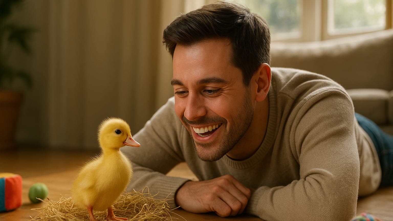 From Egg to Duck: The Heartwarming Journey That Defied Odds!