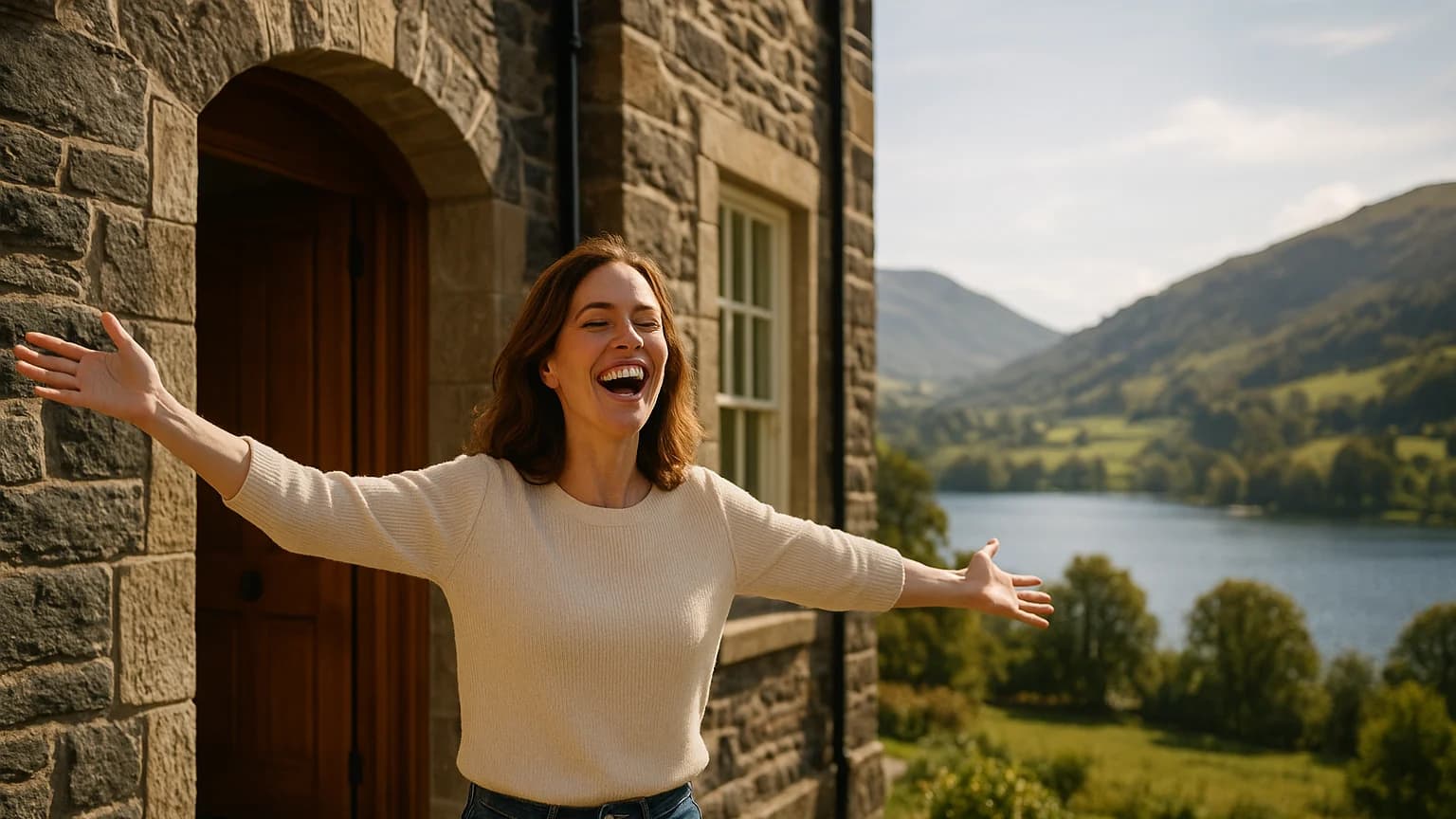 Ignoring Hubby's Advice Pays Off: Woman Wins £4.5 Million Mansion!