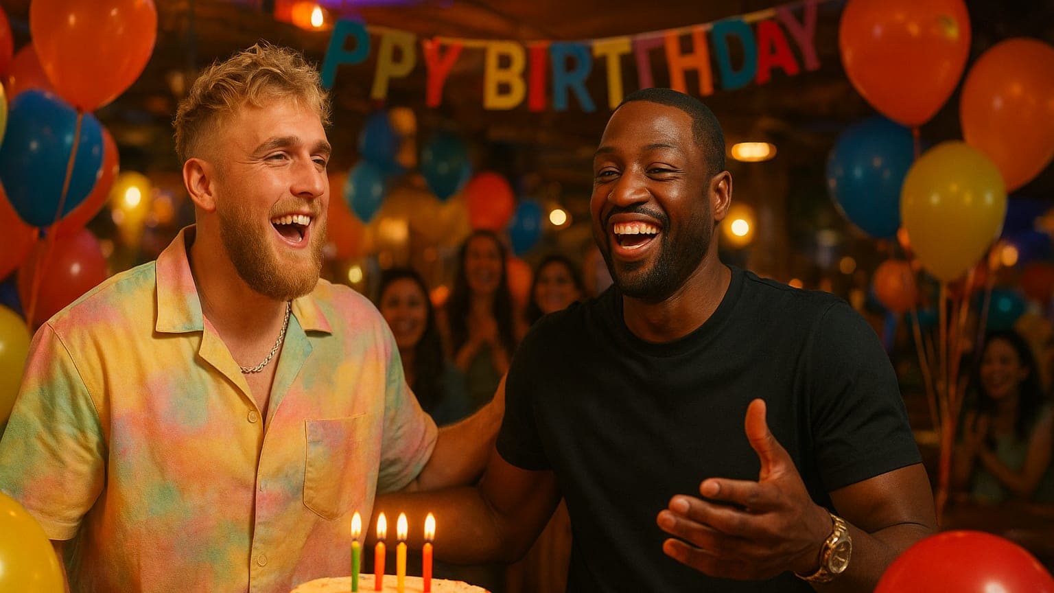 Birthday Showdown: Jake Paul vs. Dwyane Wade—Who Gets Your Toast?