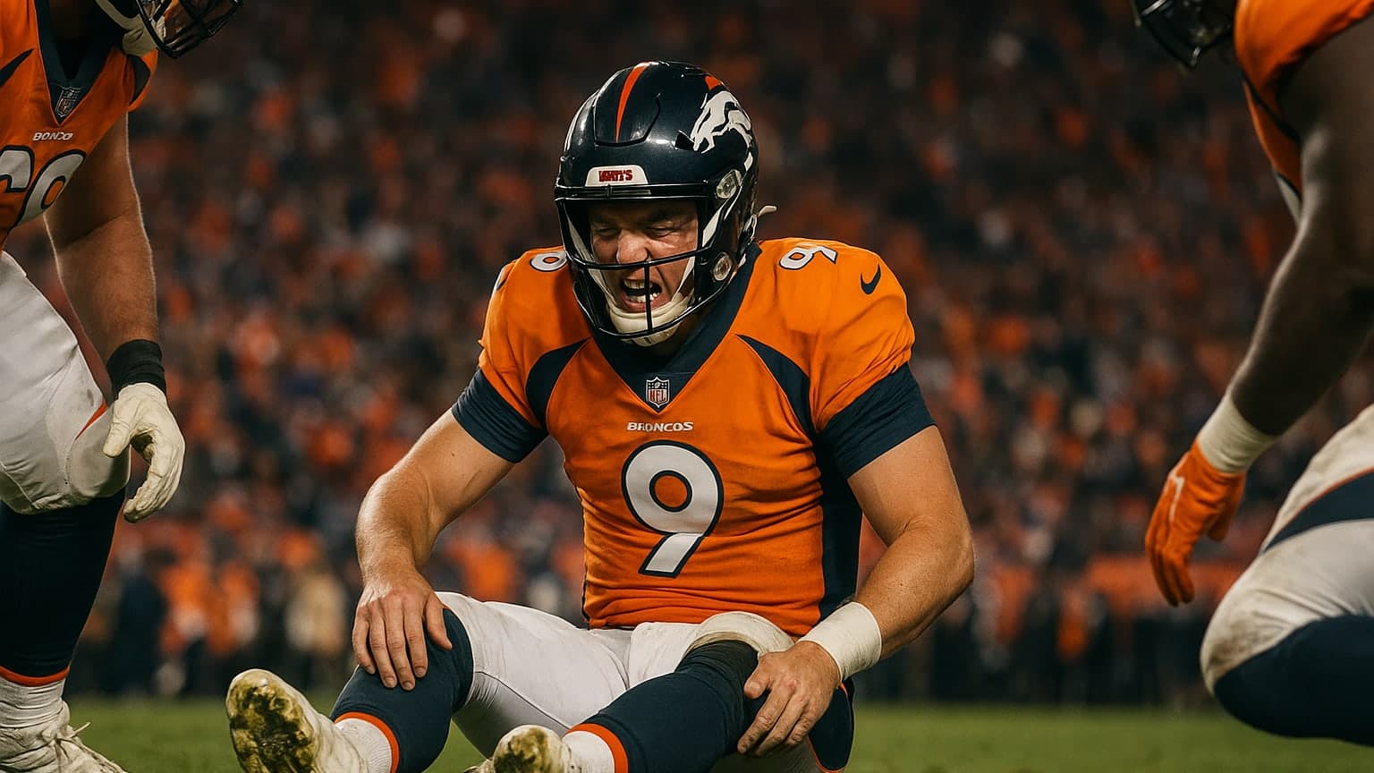 Injury Time: Bo Nix's Epic Win Ends with a Heartbreaking Twist!