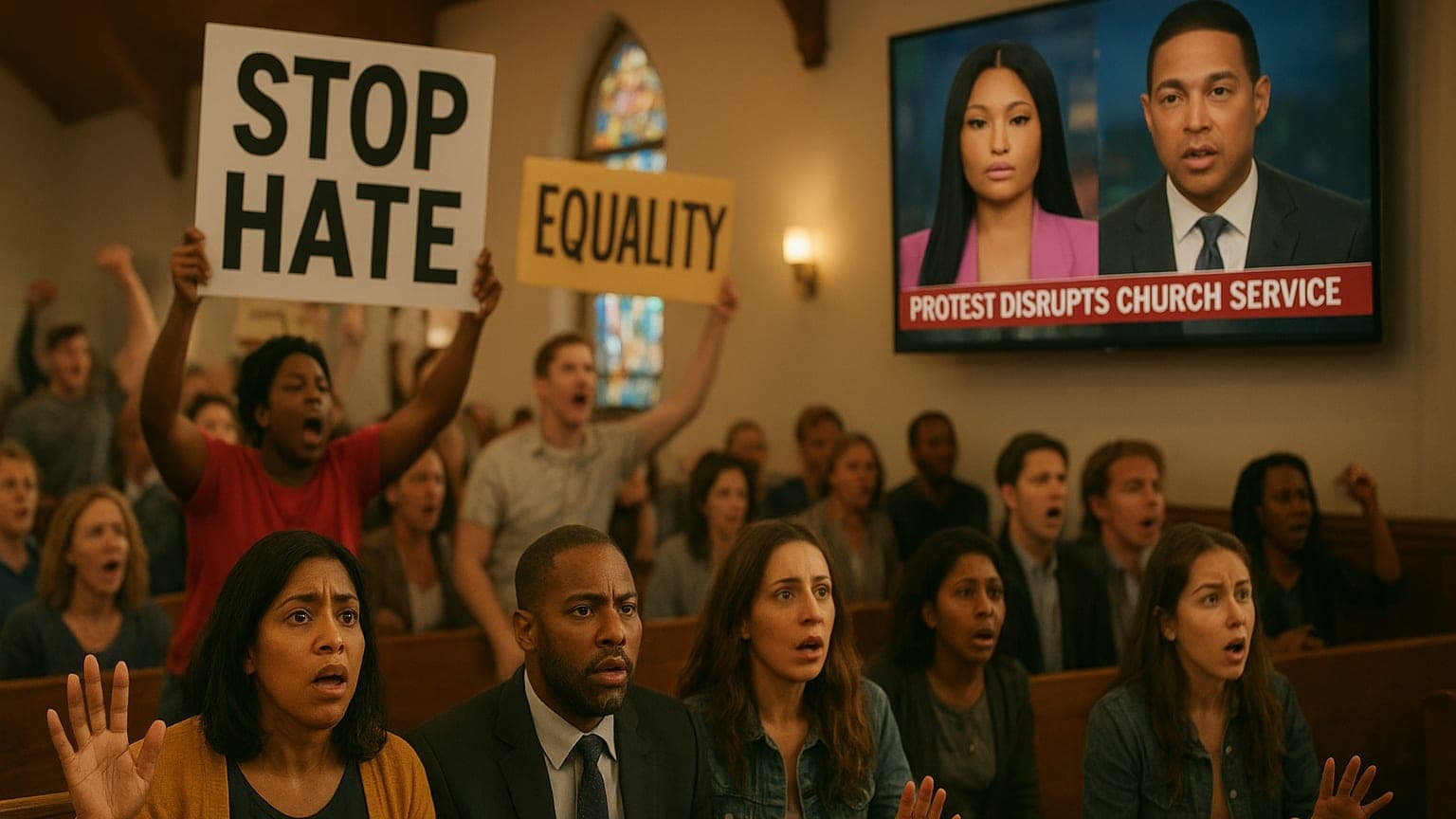 Nicki Minaj Goes Off the Rails: Don Lemon's Church Disruption Sparks Controversy!