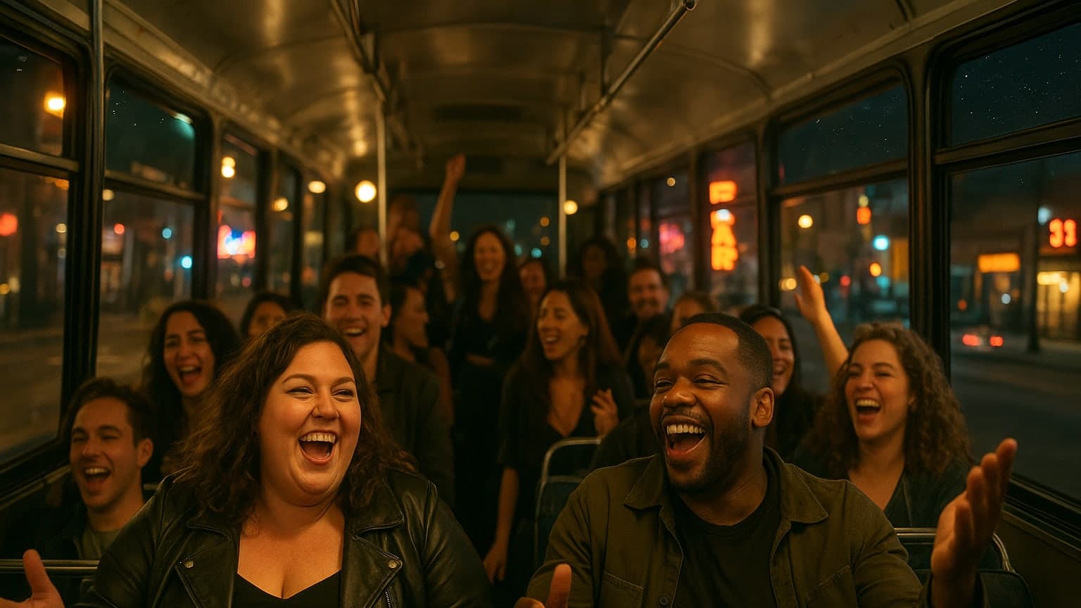 Laughter on Wheels: Inside the Hilarious Hollywood Comedy Crawl!