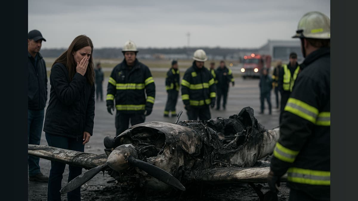 Tragic Text: NASCAR Star's Family Plane Crash Shakes the Racing World