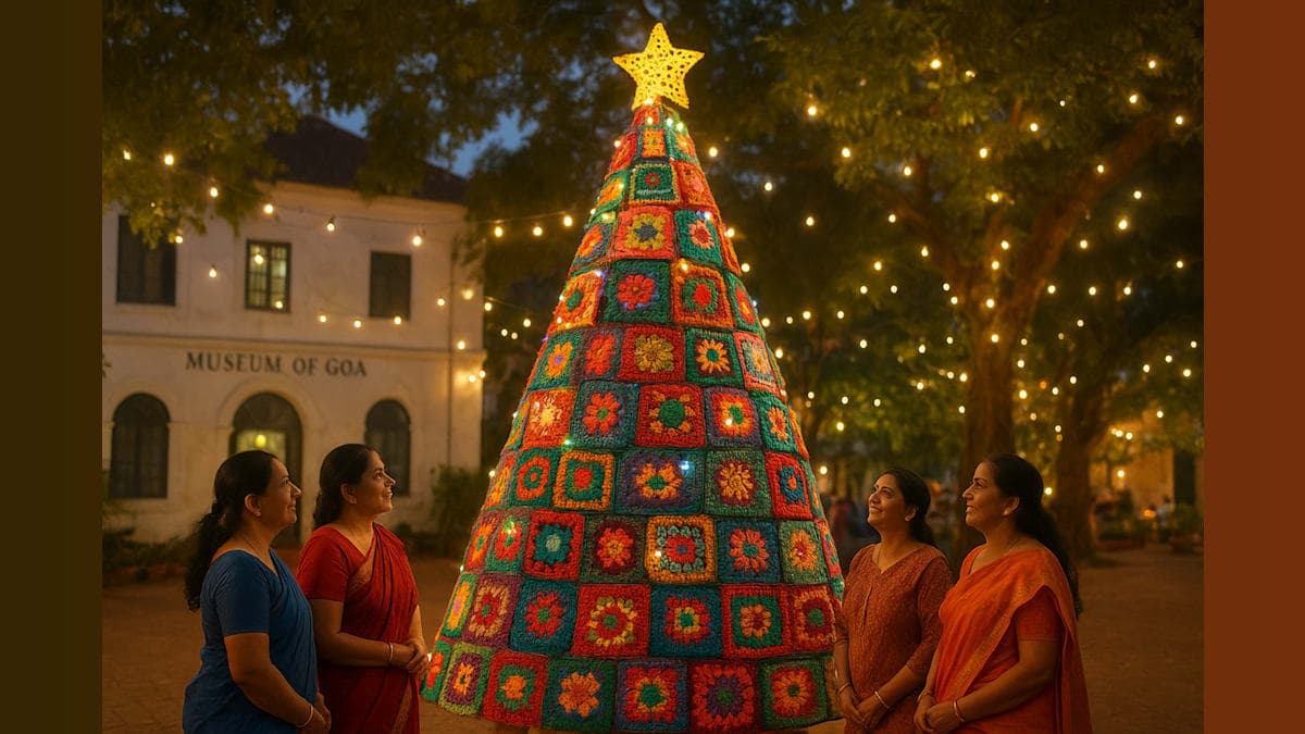 Crochet Magic: How 25 Women Turned Yarn into a Heartwarming Holiday Tree