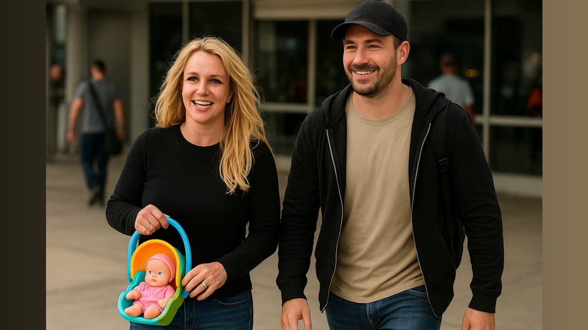 Is Britney Spears Looking for Love? The Curious Case of the Baby Carrier!
