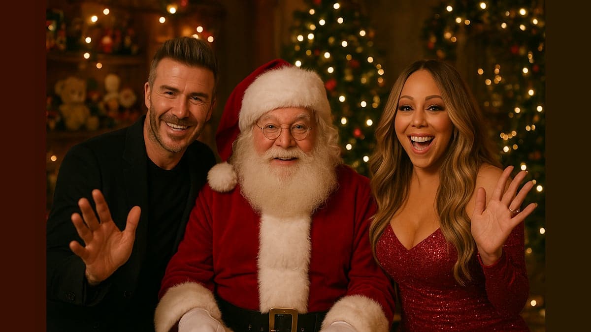 Celebs Bring the Glitz to Santa's Lap: A Star-Studded Holiday Extravaganza!