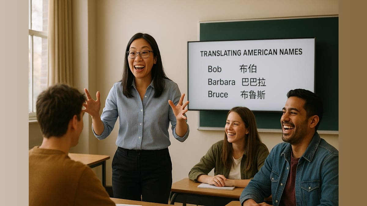When Your Name Takes a Hilarious Turn: The Awkward Truth About American Names in Mandarin