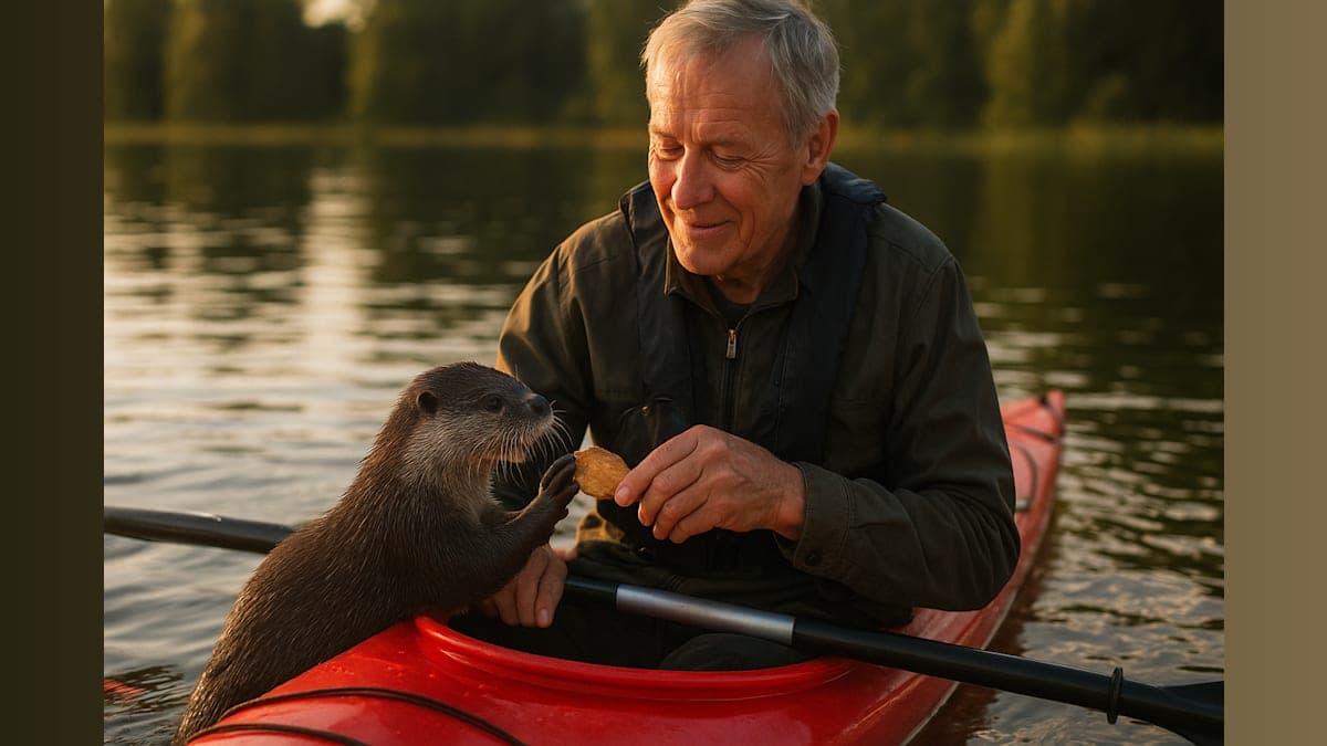 From Orphan to Kayak Cuddle Buddy: The Heartwarming Journey of Leya the Otter