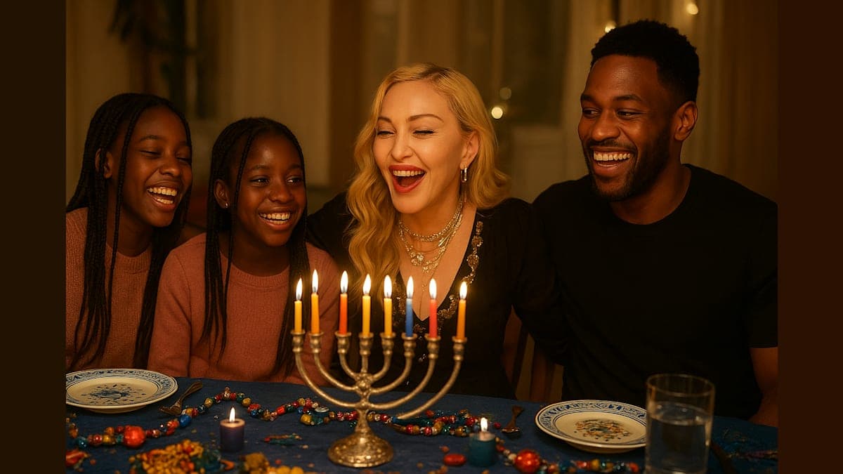 Madonna’s Starry Hanukkah: Family, Love, and Disco Balls!
