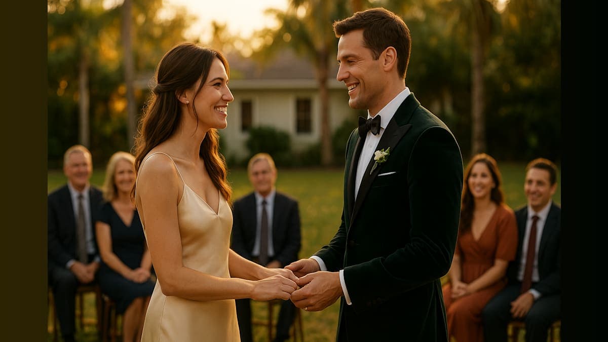 From “Bachelor” to “I Do”: Peter Kraus and Hana Ostapchuk's Sweet Backyard Wedding Surprise!