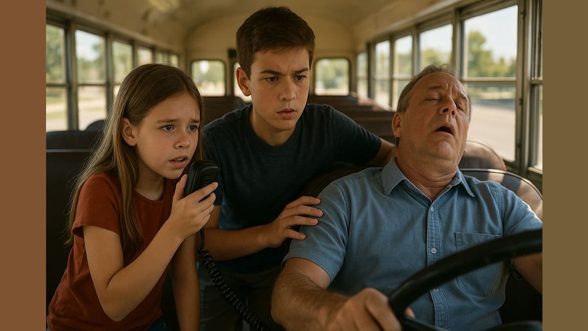 Siblings Save the Day: Ohio Kids Turn into Real-Life Heroes on School Bus!