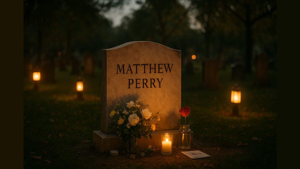 Remembering Matthew Perry: A Heartfelt Tribute Marking His Final Resting Place