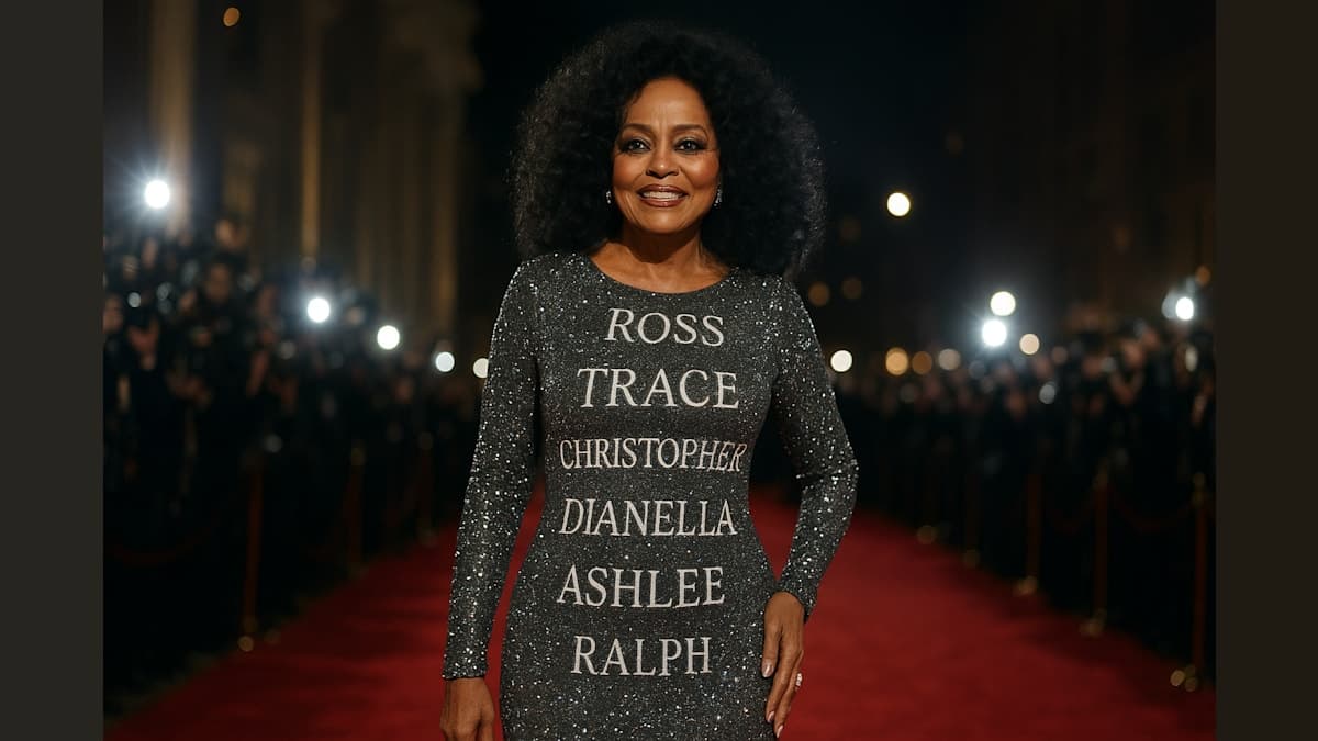 Fashioning Family: Diana Ross Dazzles with a Met Gala Gown Celebrating Her Legacy